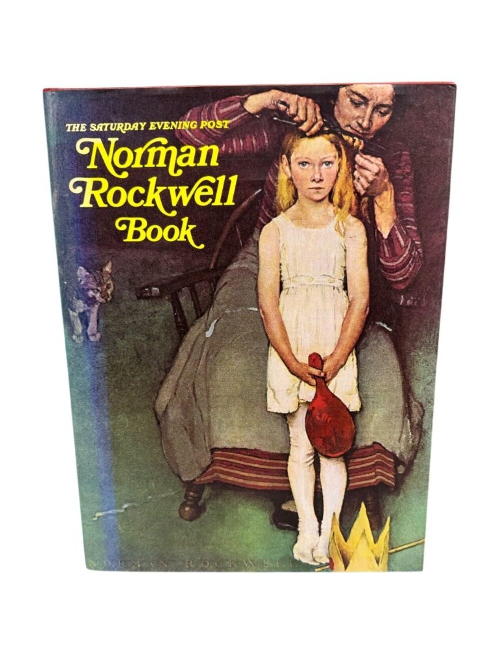The Saturday Evening Post Norman Rockwell Book Hardcover 1979 English READ